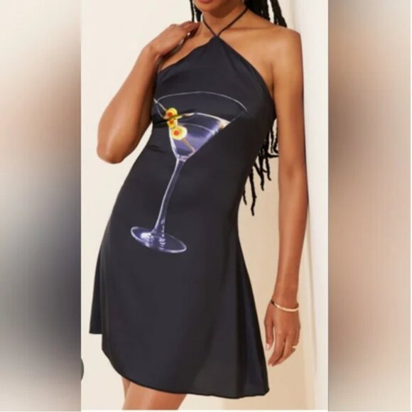 Anthropologie Dresses & Skirts - Anthropologie Tyler McGillivary Nadia Halter Cocktail Martini Mini Dress size XS